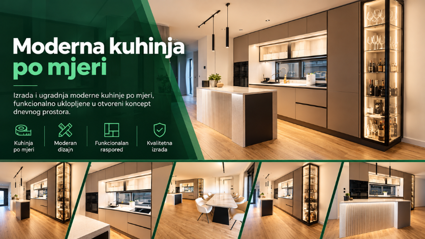 Moderna kuhinja po mjeri